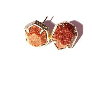 Kendra Scott Tiger eye Earrings